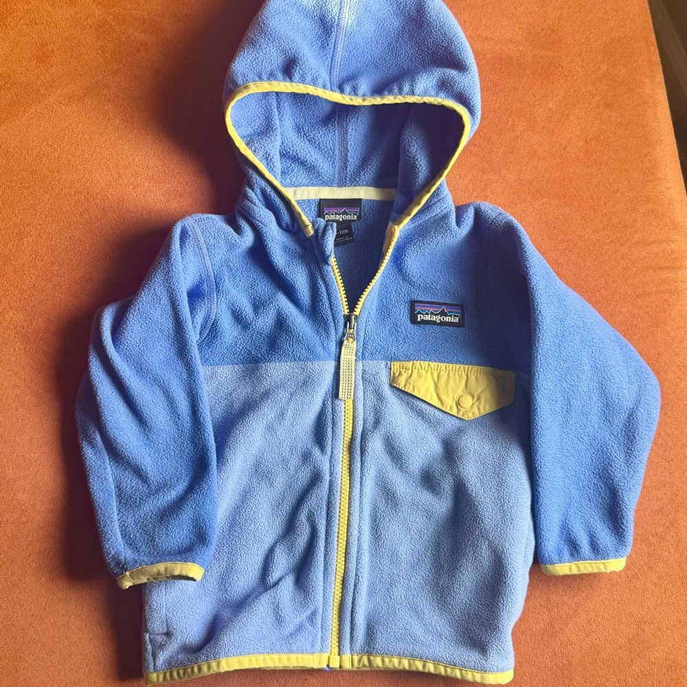 Patagonia 6-12 Mo. Fleece Hoodie